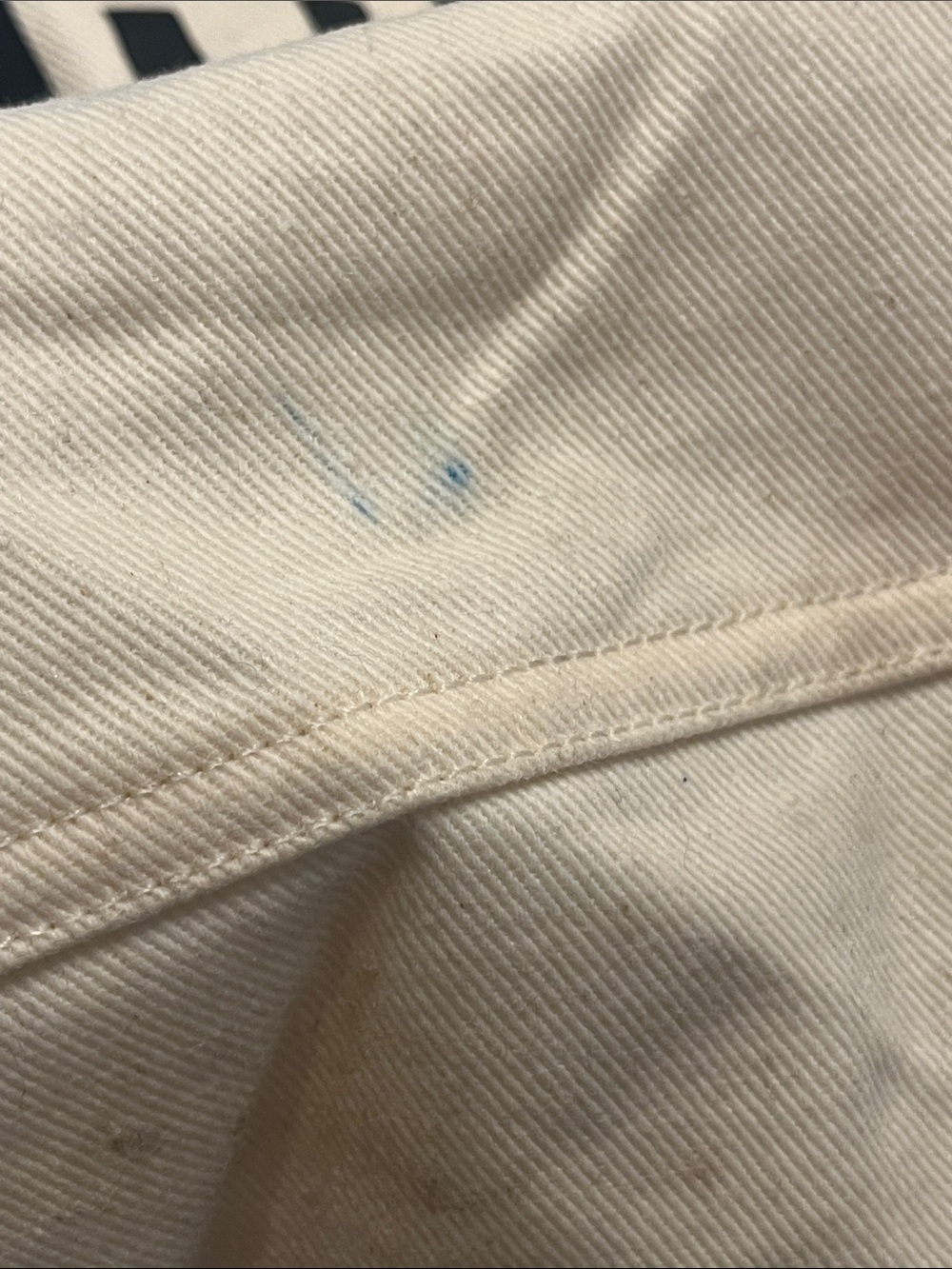 Please read Lululemon athletica Cream Canvas Tote with Black Logo and Straps - Picture 6 of 10
